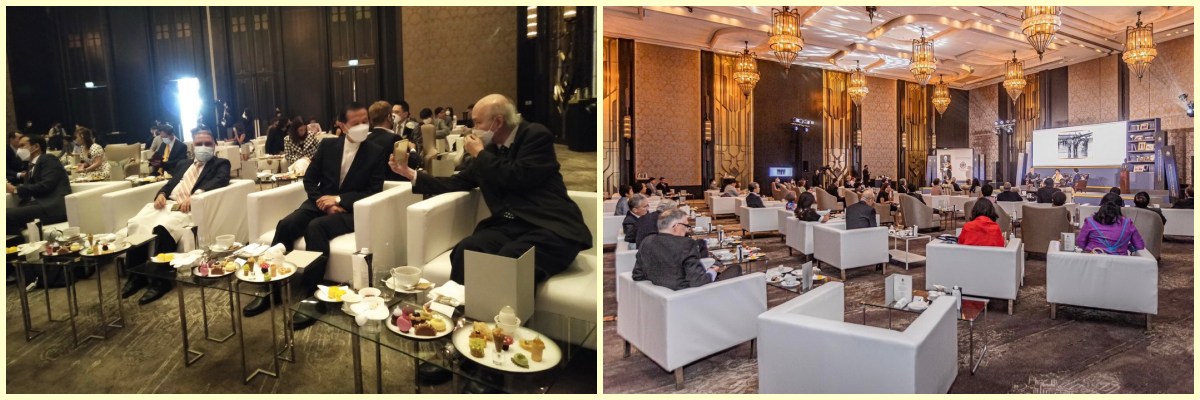 AU Rector Attended an Afternoon Tea Organized by the Chao Phya Abhai Raja Siammanukulkij Foundation