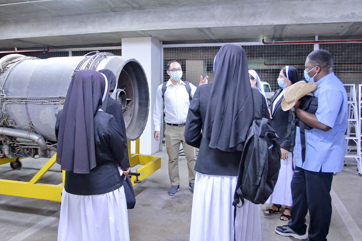 Group of The Priests Visited AU
