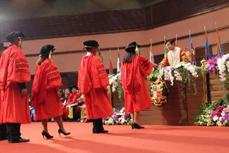 The Commencement Exercises for Graduates Classes of 48 and 49