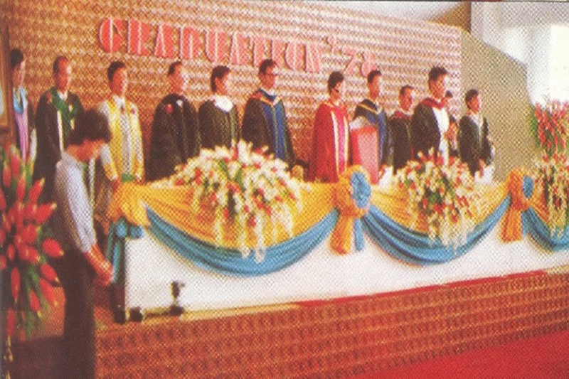 The Commencement Exercises for Graduates Classes of 48 and 49