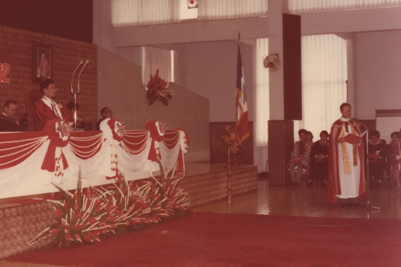 The Commencement Exercises for Graduates Classes of 48 and 49