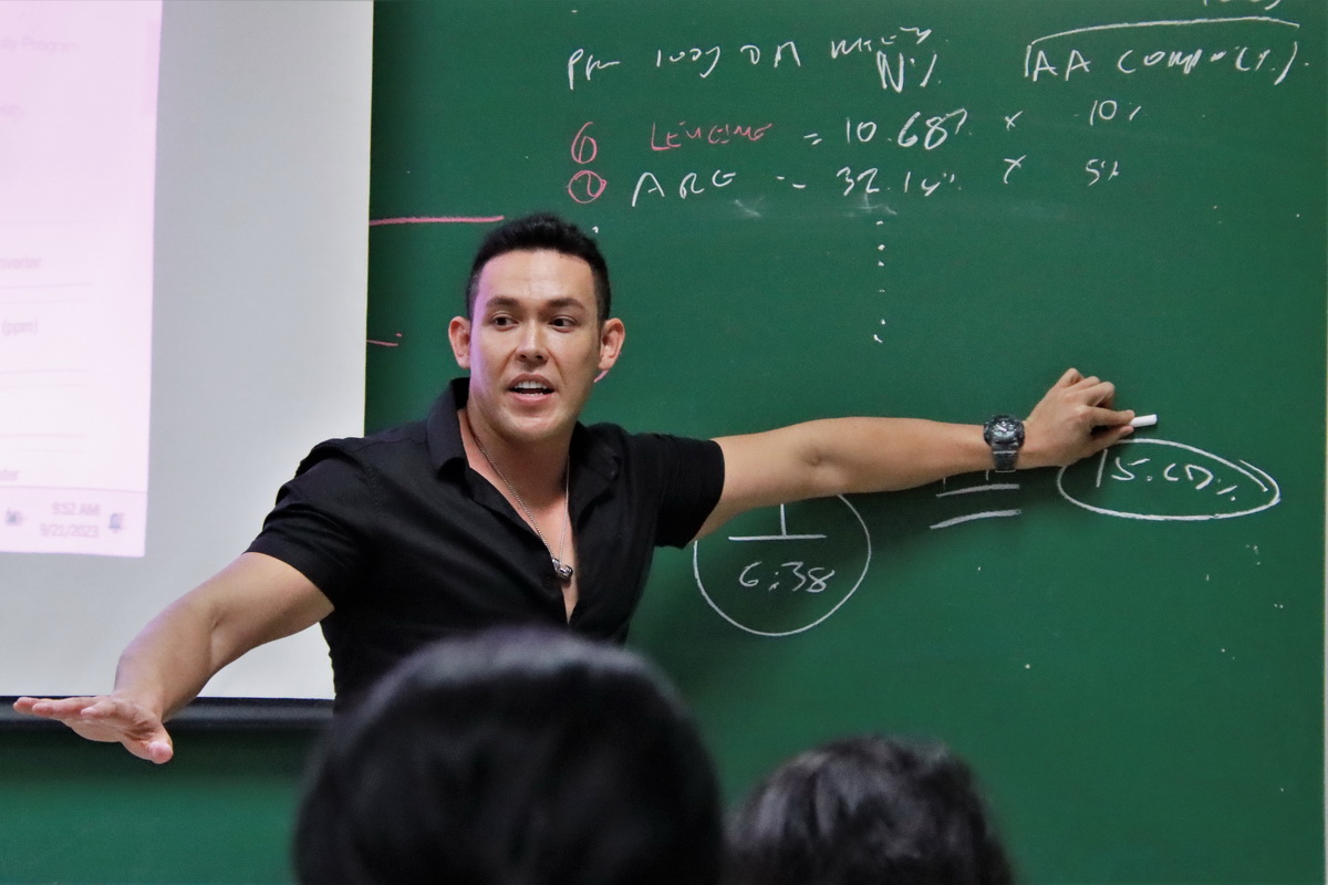 Whey to Go! Fitwhey CEO Pumps Up AU with Protein-Packed Presentation