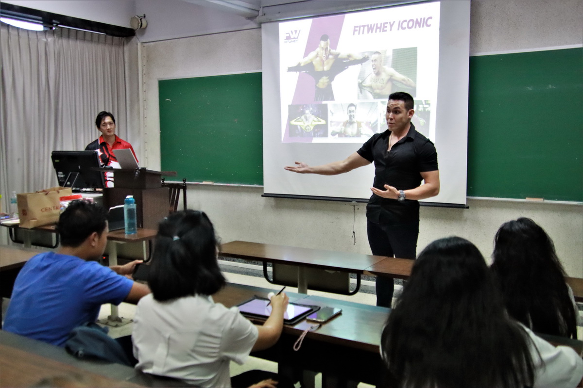 Whey to Go! Fitwhey CEO Pumps Up AU with Protein-Packed Presentation