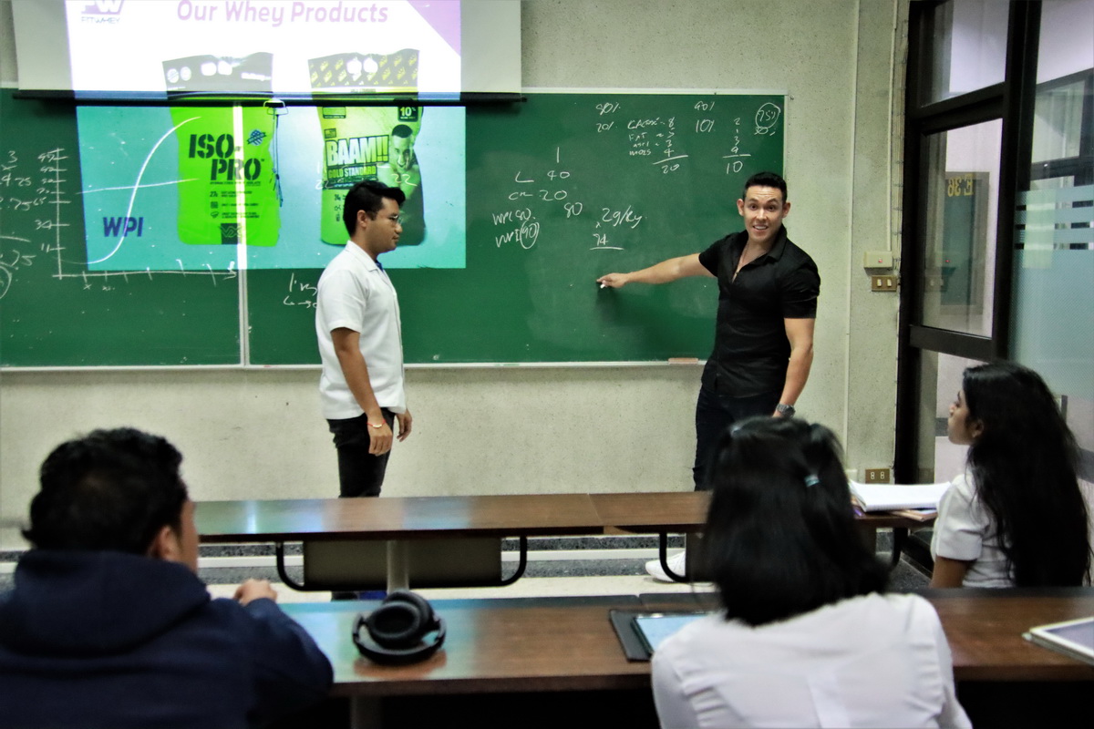 Whey to Go! Fitwhey CEO Pumps Up AU with Protein-Packed Presentation
